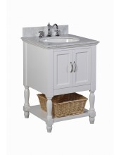 Laine Single Vanity W61cm - Stone Top